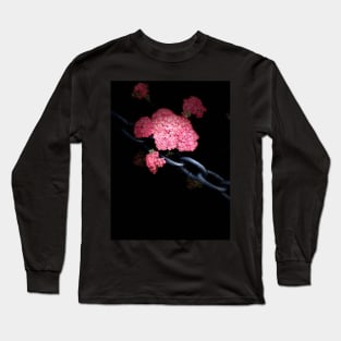 Chained Flower Long Sleeve T-Shirt